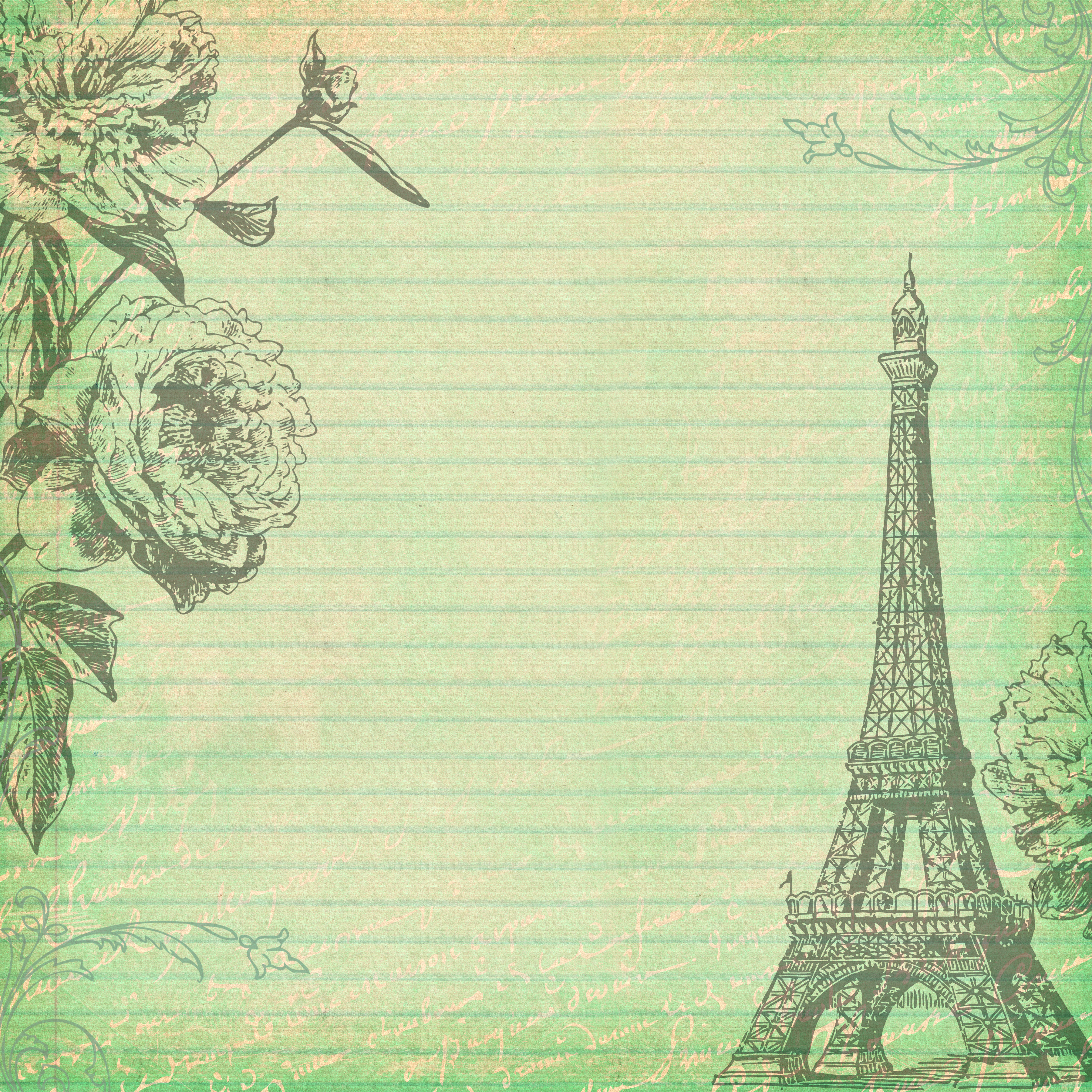 Free Digital Scrapbooking Paper Paris 3Fptfy - Free Pretty - Free Printable Backgrounds For Paper