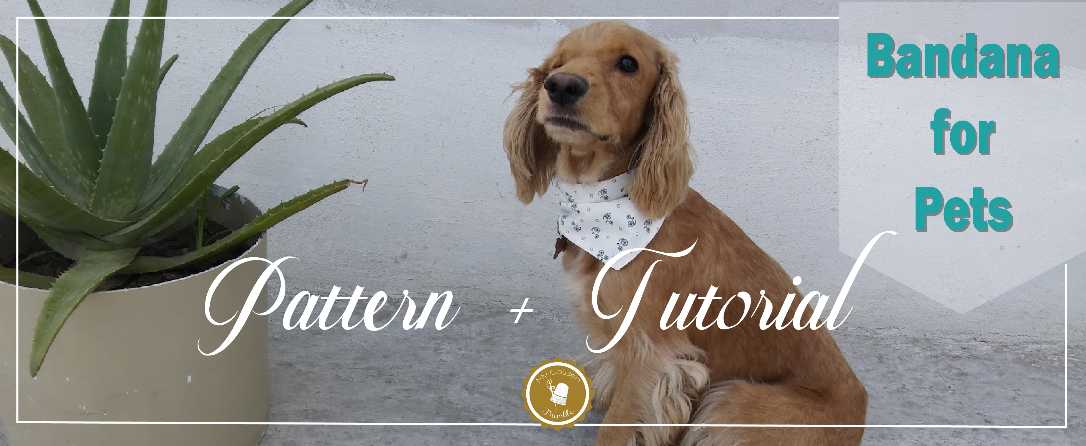 Free Dog Bandana Pattern Diy: For All Sizes! | My Golden Thimble - Dog Sewing Patterns Free Printable