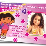 Free Dora Birthday Card Invitations Â€“ Birthday Card Ideas | Diy   Dora Birthday Cards Free Printable