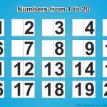 Free Download Printable Numbers 1 20   Free Printables   Free Printable Numbers 1 20