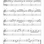 Free Easy Piano Sheet Music, How Great Thou Art   Free Printable Sheet Music For Piano