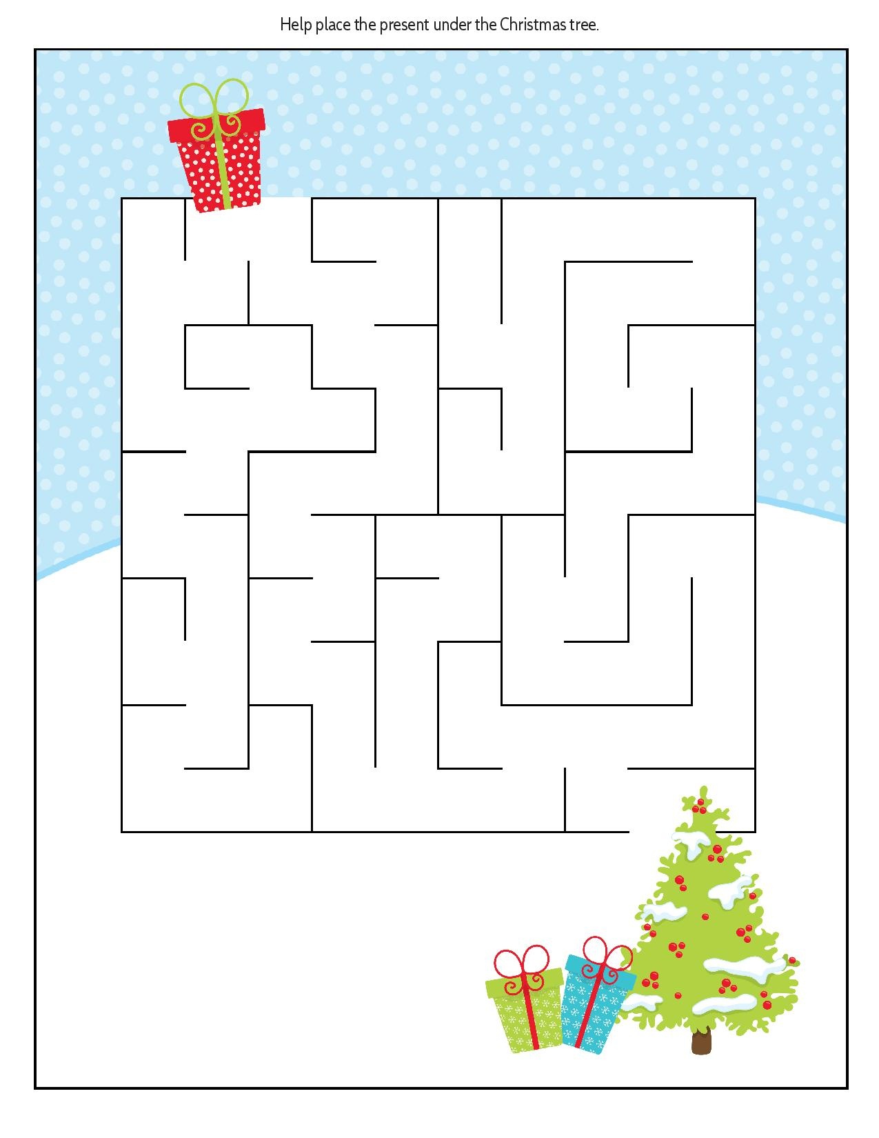 Free Educational Printable Christmas Puzzle Pack - Real And Quirky - Free Printable Christmas Puzzles