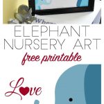 Free Elephant Nursery Printable Inspiredwhere You Go, I Go   Free Printable Elephant Images