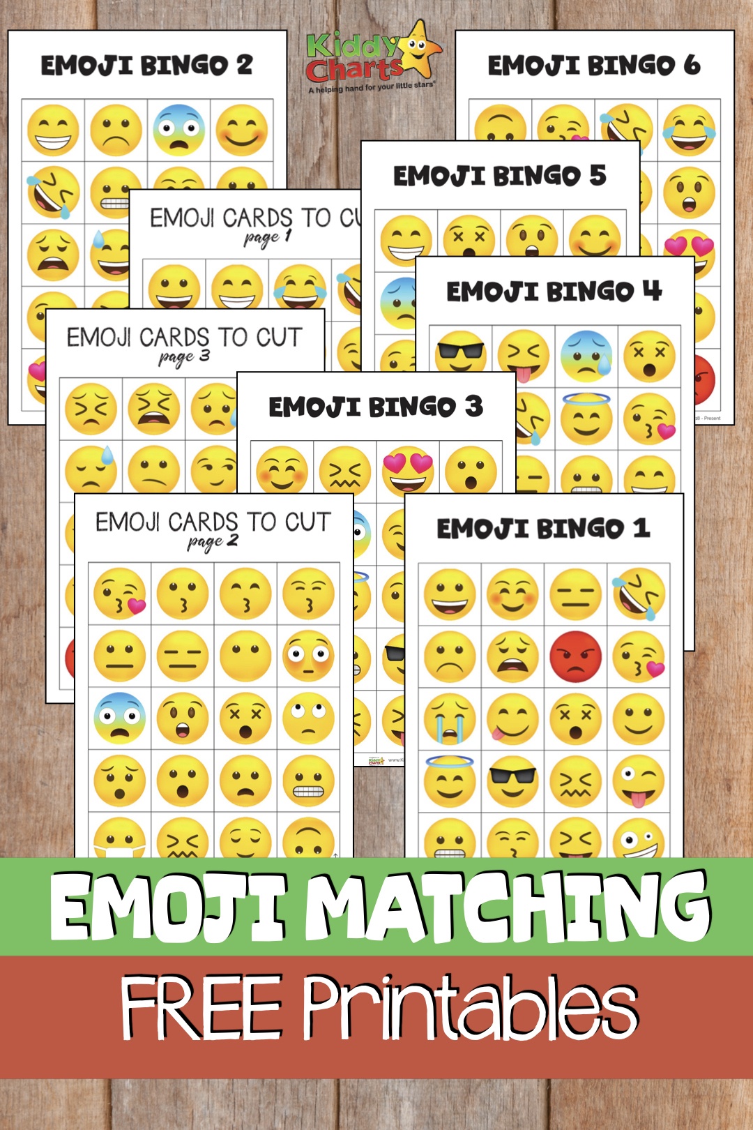 Free Emoji Bingo Game For Kids - Free Emoji Bingo Printable