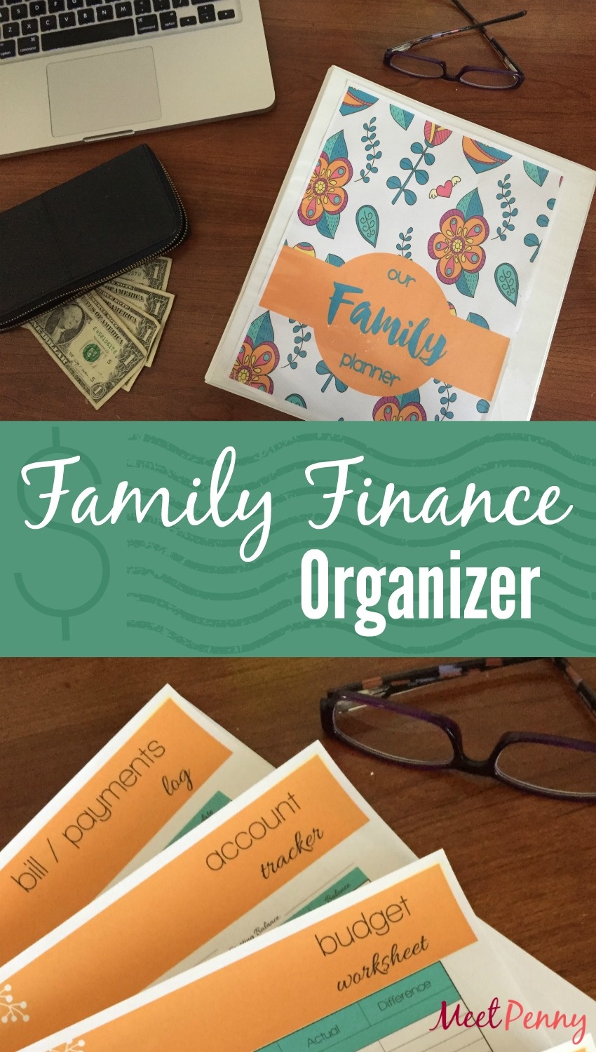Free Family Finance Binder Printables - Meet Penny - Free Printable Financial Binder