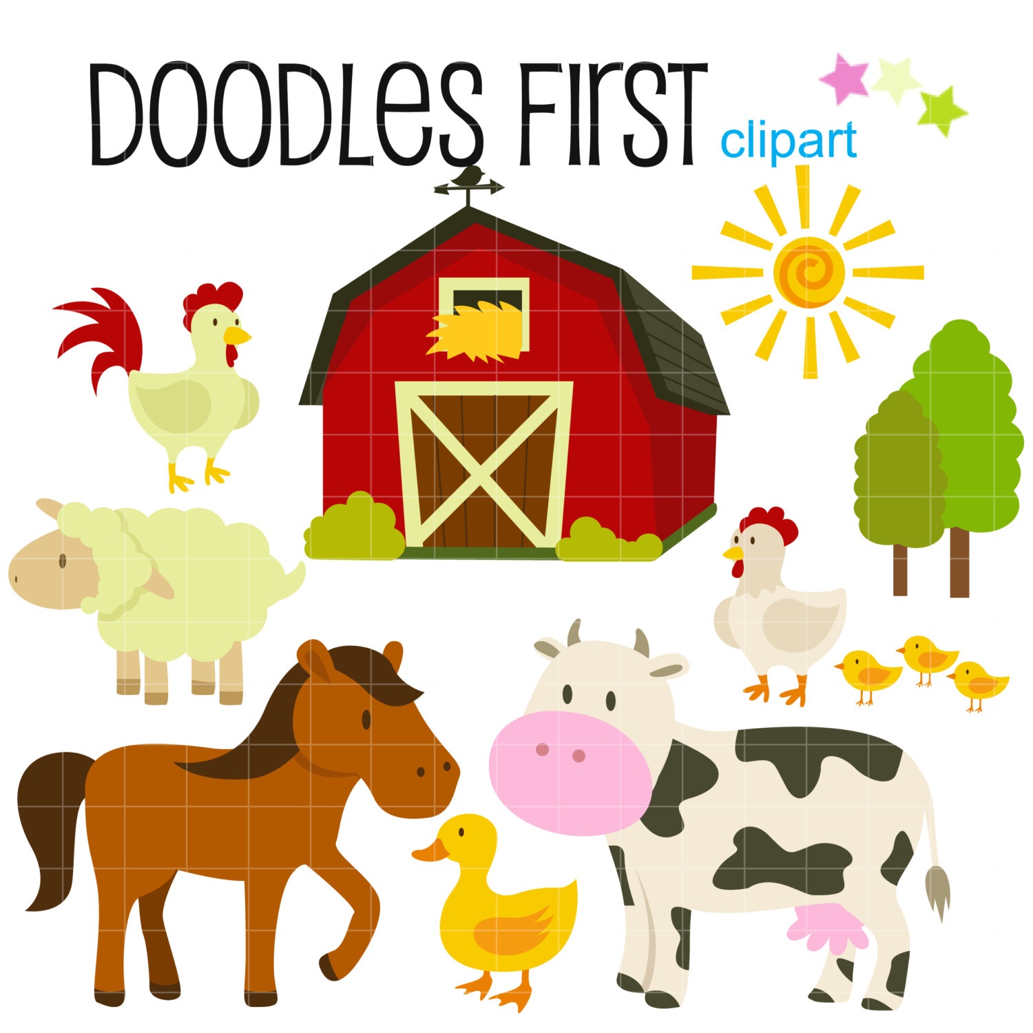 Free Farm Party Cliparts, Download Free Clip Art, Free Clip Art On - Free Printable Farm Animal Clipart