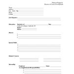 Free Fill In The Blank Resumes   Tutlin.psstech.co   Free Blank Resume Forms Printable