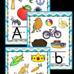Free!! Full Set Of Alphabet Posters With Upper And Lower Case   Free Printable Alphabet Letters For Display