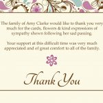 Free Funeral Thank You Cards Templates Ideas | "worth Knowing   Thank You Sympathy Cards Free Printable