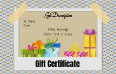 Free Gift Certificate Template | 50+ Designs | Customize Online And – Free Printable Gift Vouchers Uk