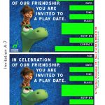 Free Good Dinosaur Birthday Party & Playdate Invitation Templates   Play Date Invitations Free Printable
