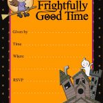 Free Halloween Flyer Invitations Printable | Food | Halloween Party   Free Printable Birthday Party Flyers