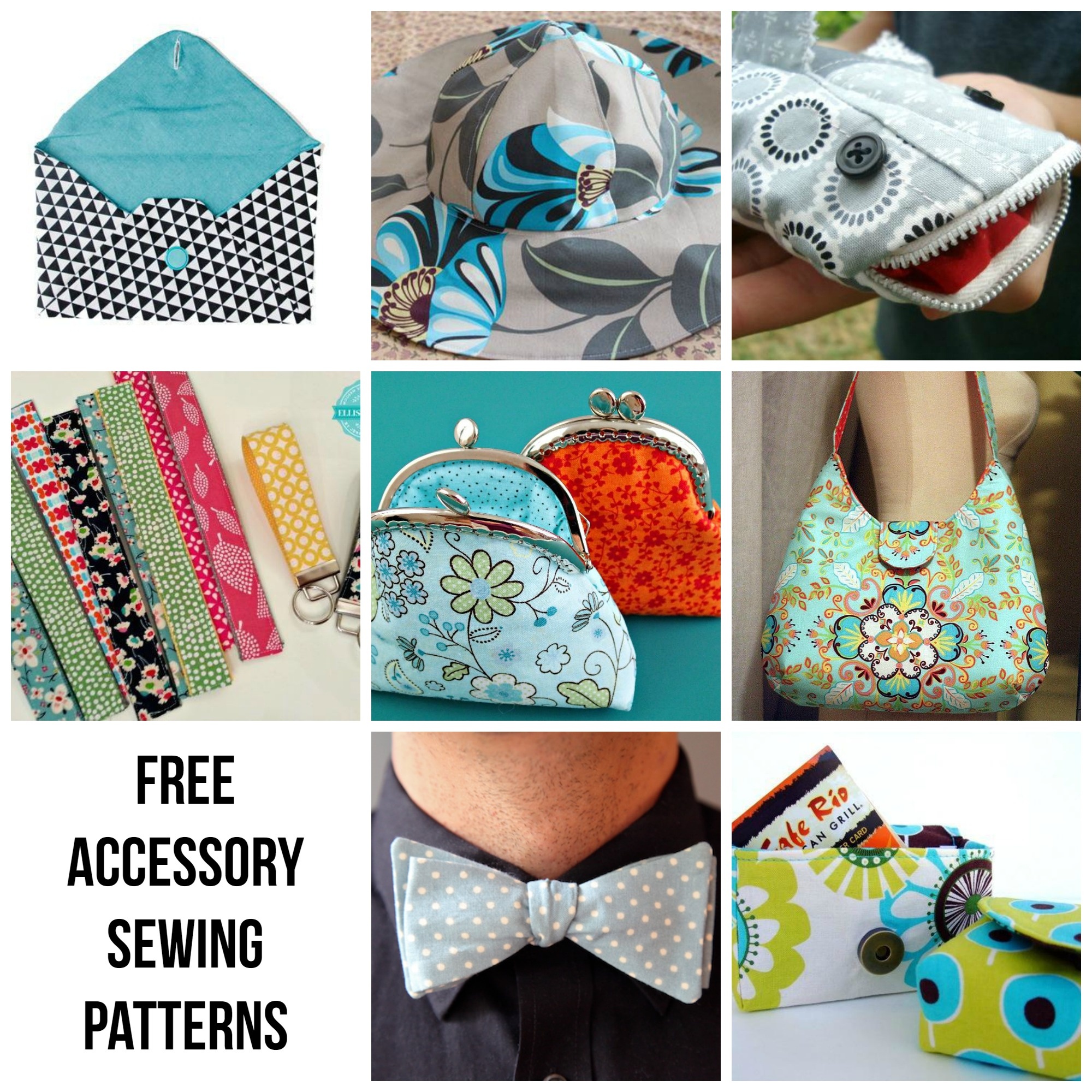 Free Handbag Patterns: Top 10 Purses To Sew - Free Printable Purse Patterns To Sew