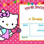 Free Hello Kitty Invitation Templates | Free Printable Birthday   Hello Kitty Birthday Card Printable Free
