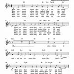 Free Lead Sheet – Were You There In 2019 | Gospel Music | Lead Sheet   Free Printable Sheet Music Lyrics