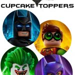 Free Lego Batman Cupcake Toppers | Daniel Bday Theme Ideas | Lego   Free Printable Lego Batman