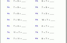 Free Math Worksheets – Free Printable 8Th Grade Algebra Worksheets