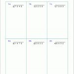 Free Math Worksheets   Free Printable Multiplication Fact Sheets