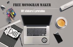 Free Monogram Maker | Customize Online | Instant Download – Monogram Maker Online Free Printable