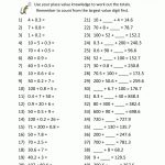 Free Online Math Worksheets Place Value Tenths 5 | Math | Math   Free Printable 5 W's Worksheets