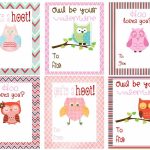 Free Owl Printables | Free Printable Valentine's Day Cards For Kids   Free Printable Valentines Day Cards Kids