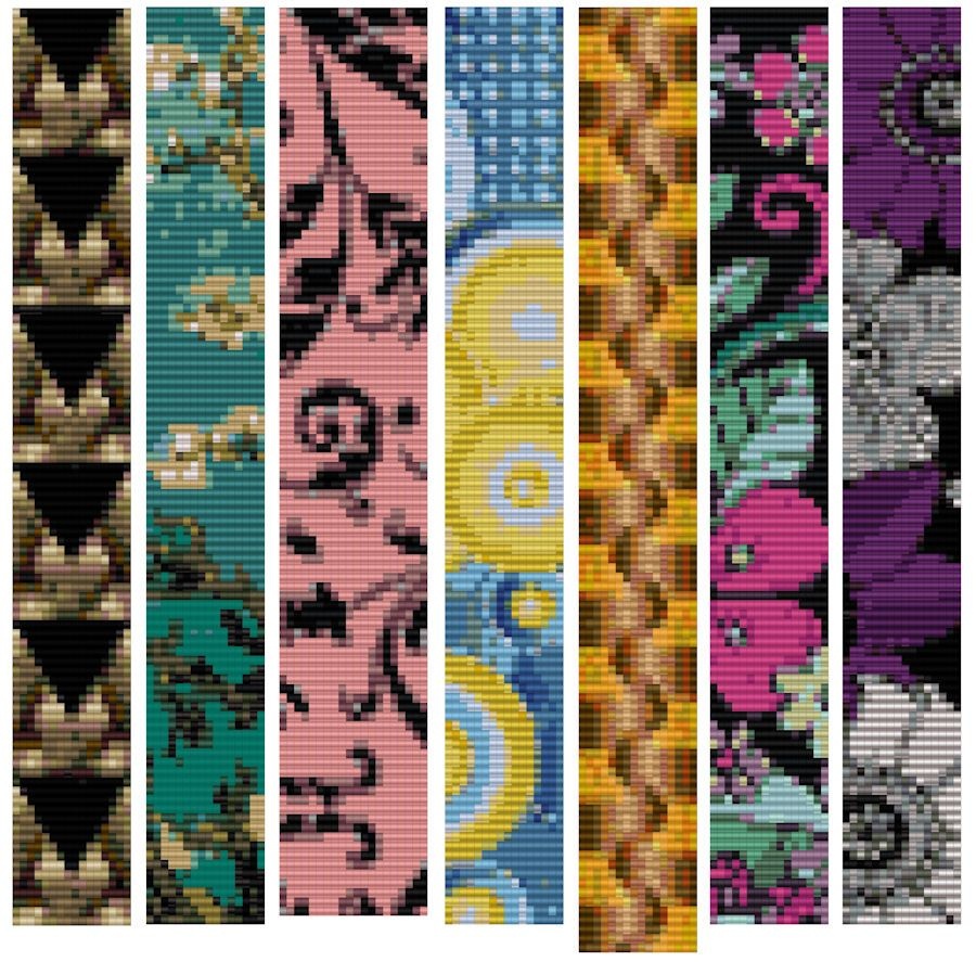 Free Patterns, Jayceepatterns | Beads | Bead Loom Patterns, Loom - Free Printable Loom Bracelet Patterns