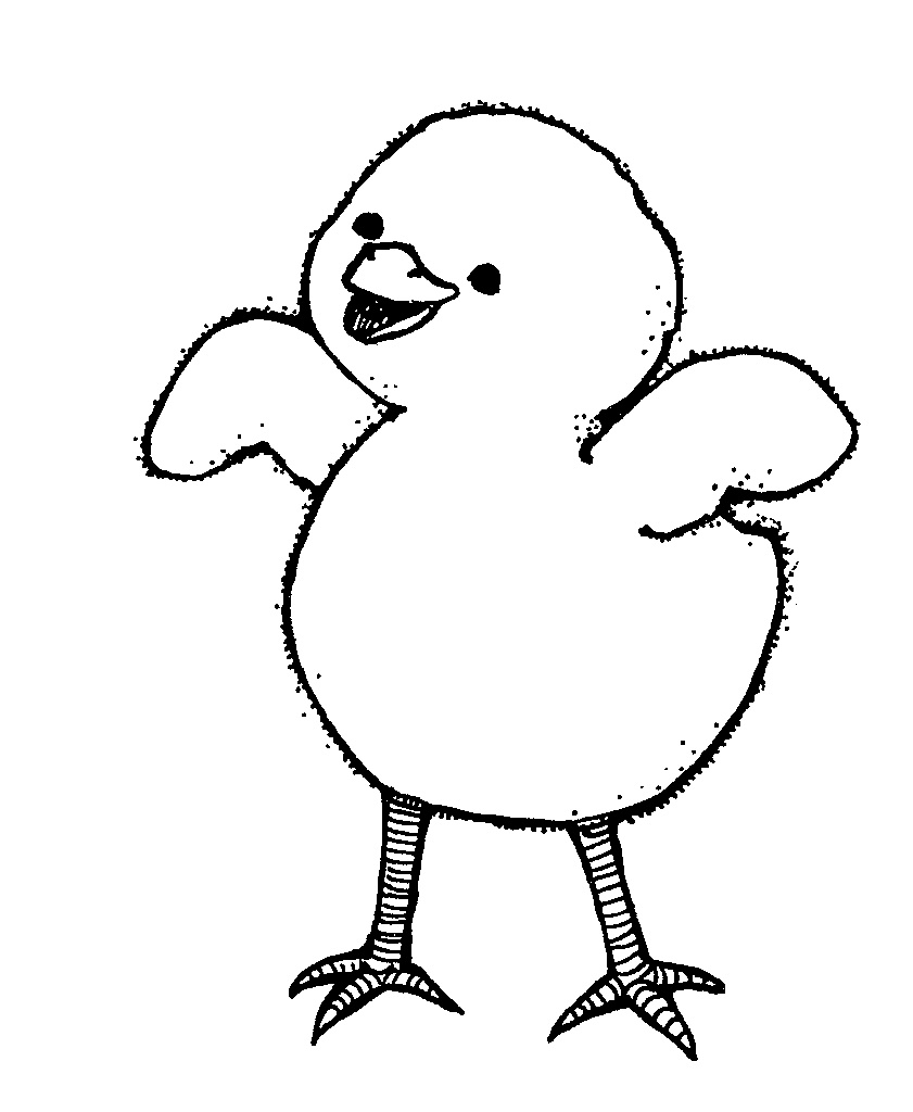 Free Picture Of Baby Chick, Download Free Clip Art, Free Clip Art On - Free Printable Easter Baby Chick Coloring Pages