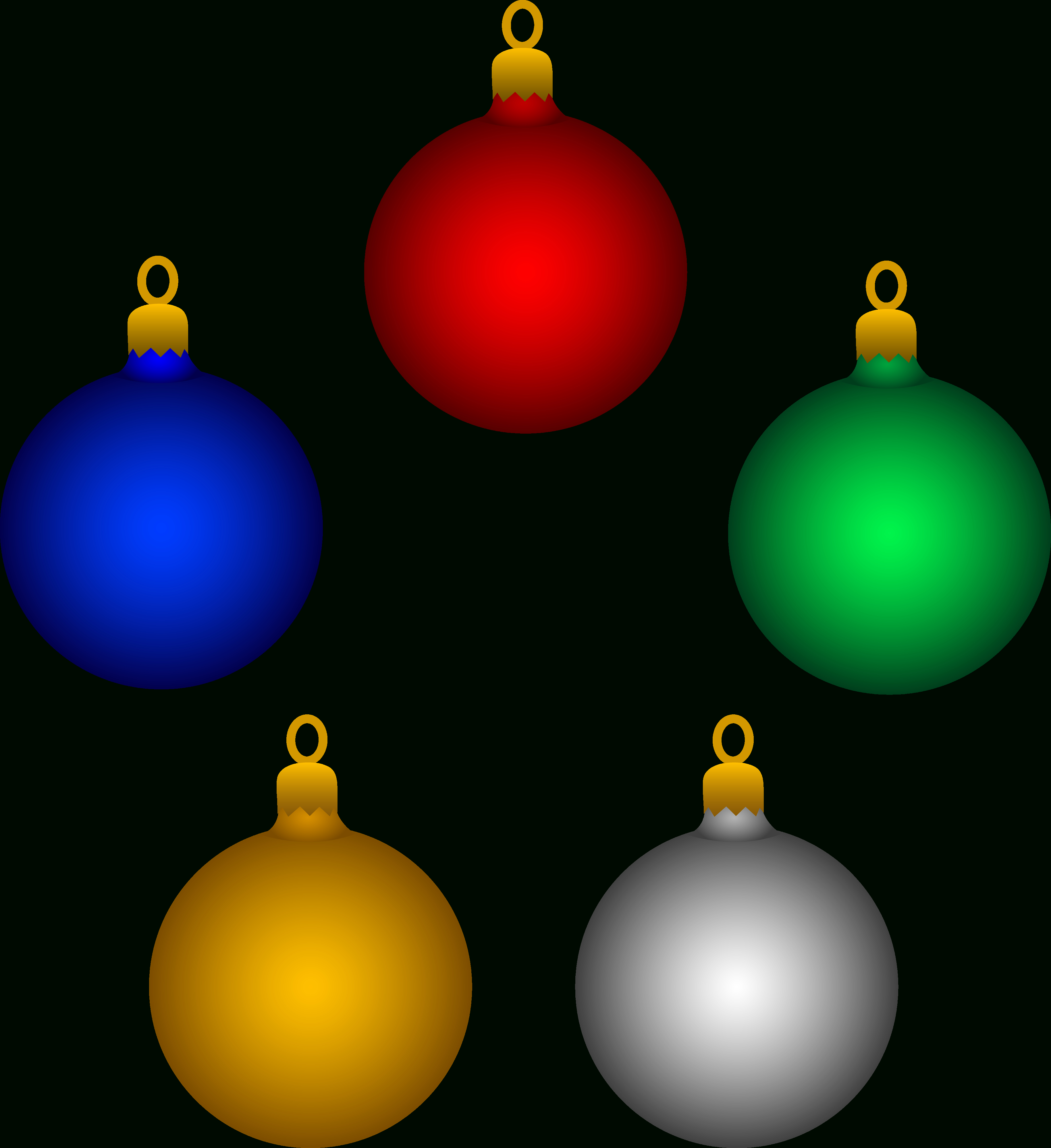 Free Pictures On Christmas Ornaments, Download Free Clip Art, Free - Free Printable Christmas Ornaments