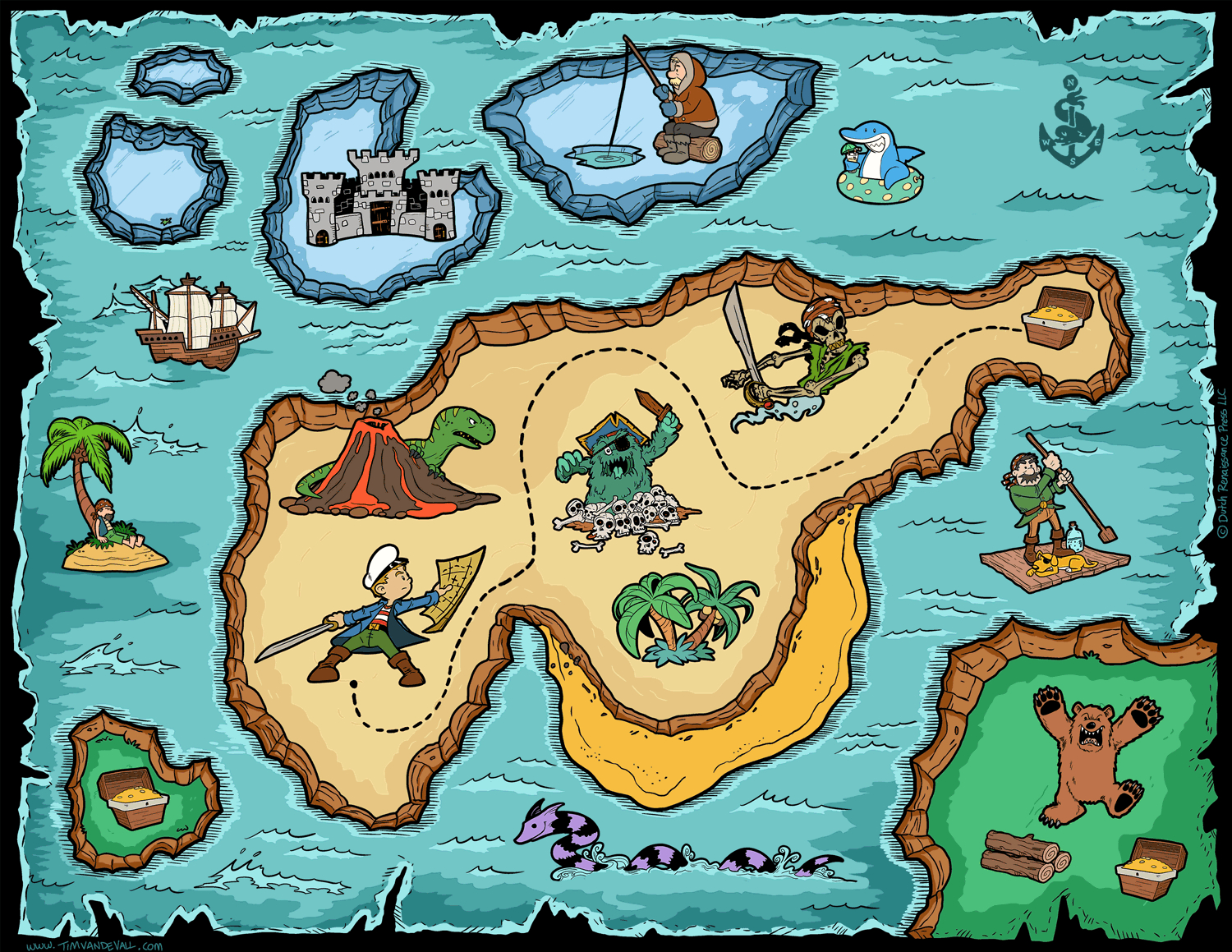 Free Pirate Treasure Maps For A Pirate Birthday Party Treasure Hunt - Free Printable Pirate Maps