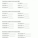 Free Place Value Worksheets Rounding Big Numbers 2 | 4Th Grade Math   Free Printable 4Th Grade Rounding Worksheets