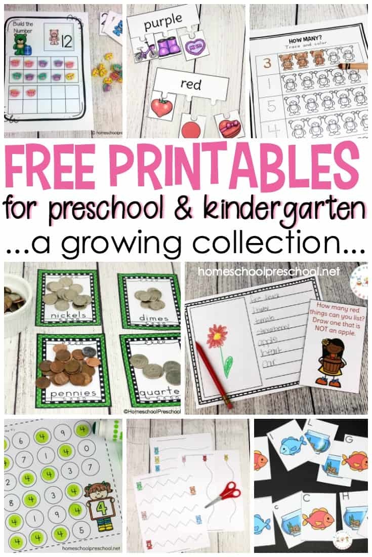 Free Preschool Printables For Your Homeschool Preschool - Free Printable Picture Schedule For Preschool