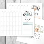 Free Printable 2019 Lds Young Women Calendar With A Space For   Free Printable Hoy Sheets