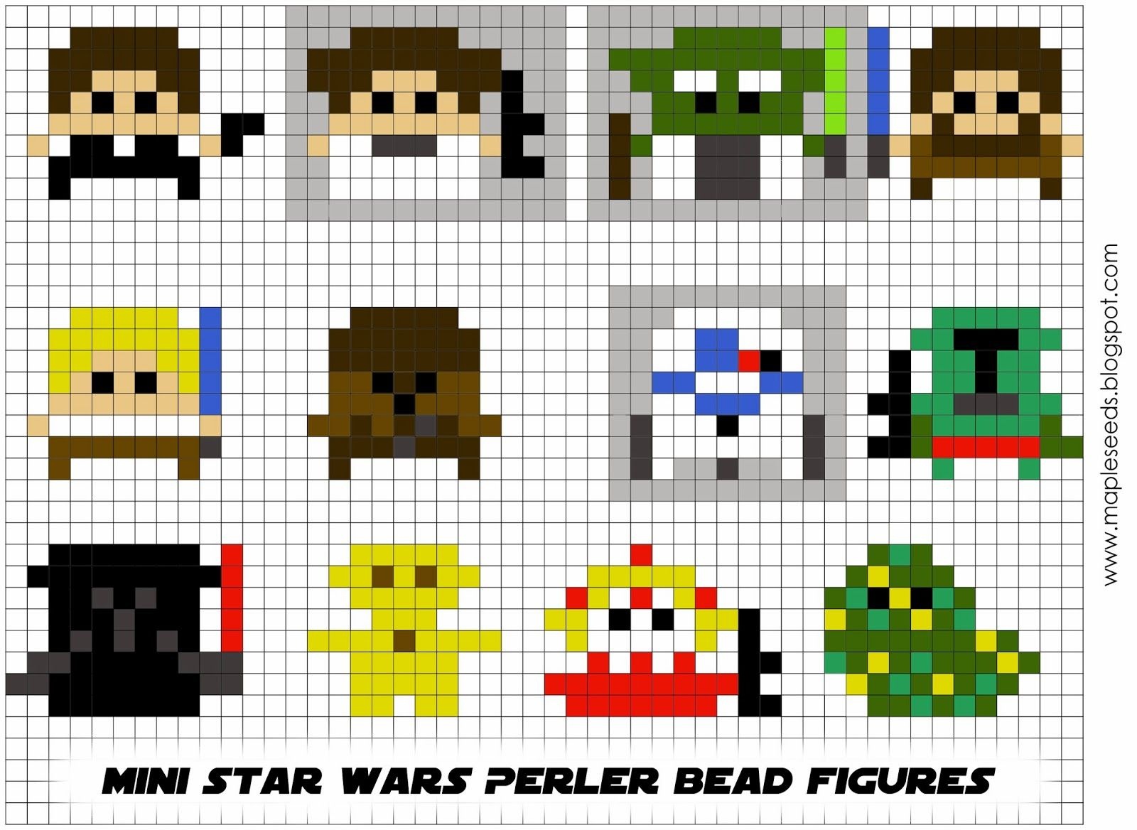 Free Printable 3-D Perler Bead Patterns | Don&amp;#039;t Forget To Download - Pony Bead Patterns Free Printable