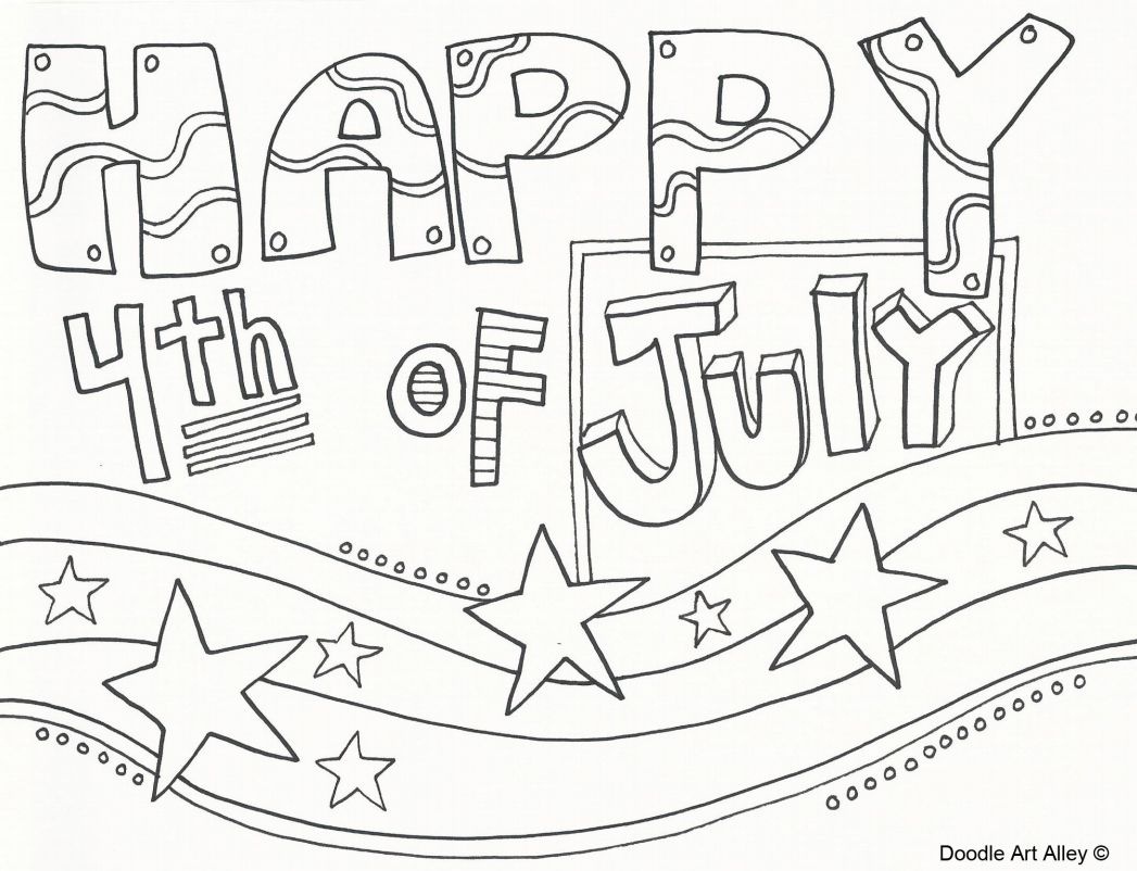 Free, Printable 4Th Of July Coloring Pages - Free Printable 4Th Of July Coloring Pages