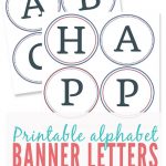 Free Printable Alphabet Letters Banner | Theveliger   Free Printable Banner Letters