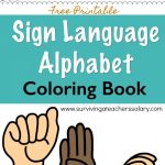 Free Printable Asl Alphabet Sign Language Flash Cards & Poster | I   Sign Language Flash Cards Free Printable