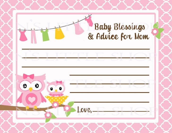 Free Mommy Advice Cards Printable