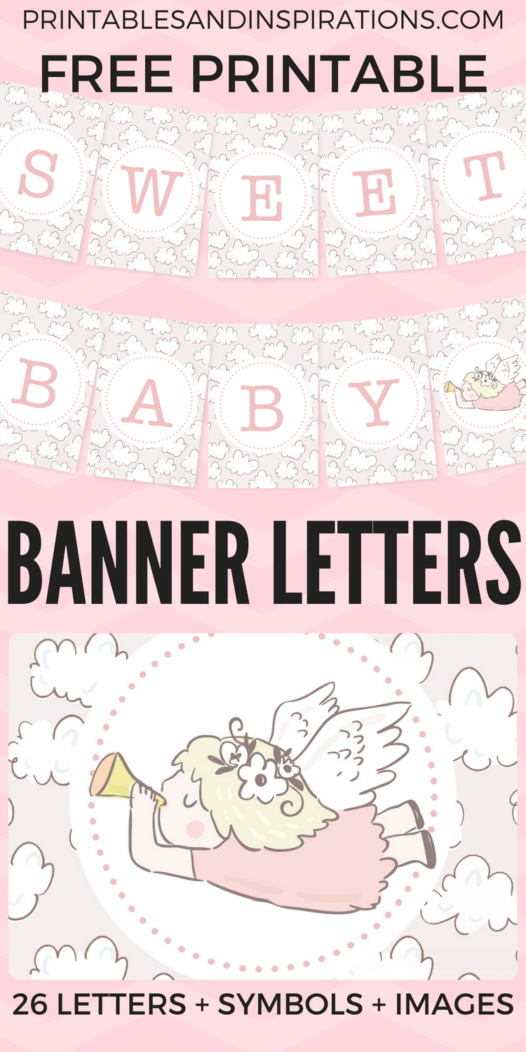 Free Printable Baby Shower Decorations Banner Letters | Babyshowers - Free Printable Baby Shower Banner Letters