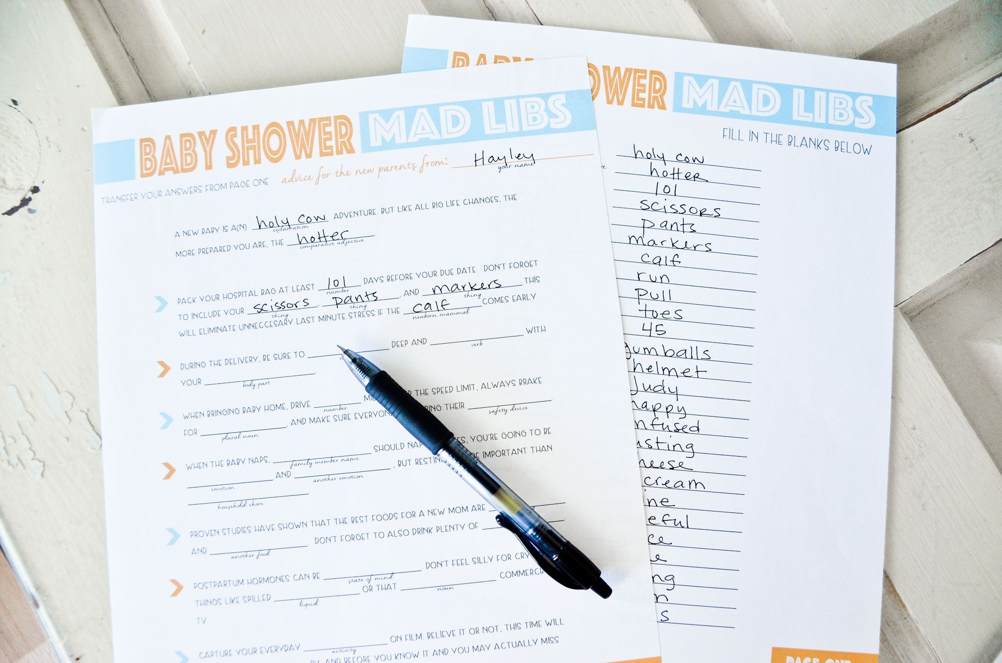 Free Printable Baby Shower Mad Libs | Baby Shower | Baby Shower Mad - Baby Shower Mad Libs Printable Free