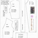 Free Printable Barbie Doll Clothes Patterns And Upcoming Contest   Easy Barbie Clothes Patterns Free Printable