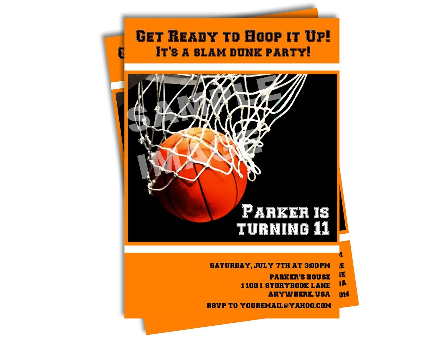 Free Printable Basketball Birthday Invitations | Basketball Birthday - Basketball Invites Free Printable