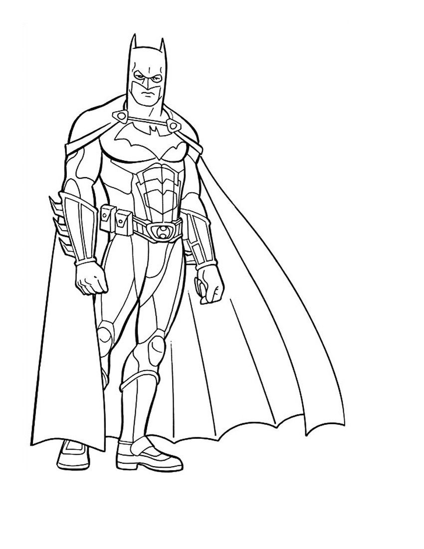Free Printable Batman Coloring Pages For Kids | Vbs Decorations - Free Printable Batman Coloring Pages