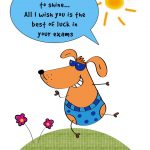Free Printable Best Of Luck In Your Exams Greeting Card   Free Printable Good Luck Cards