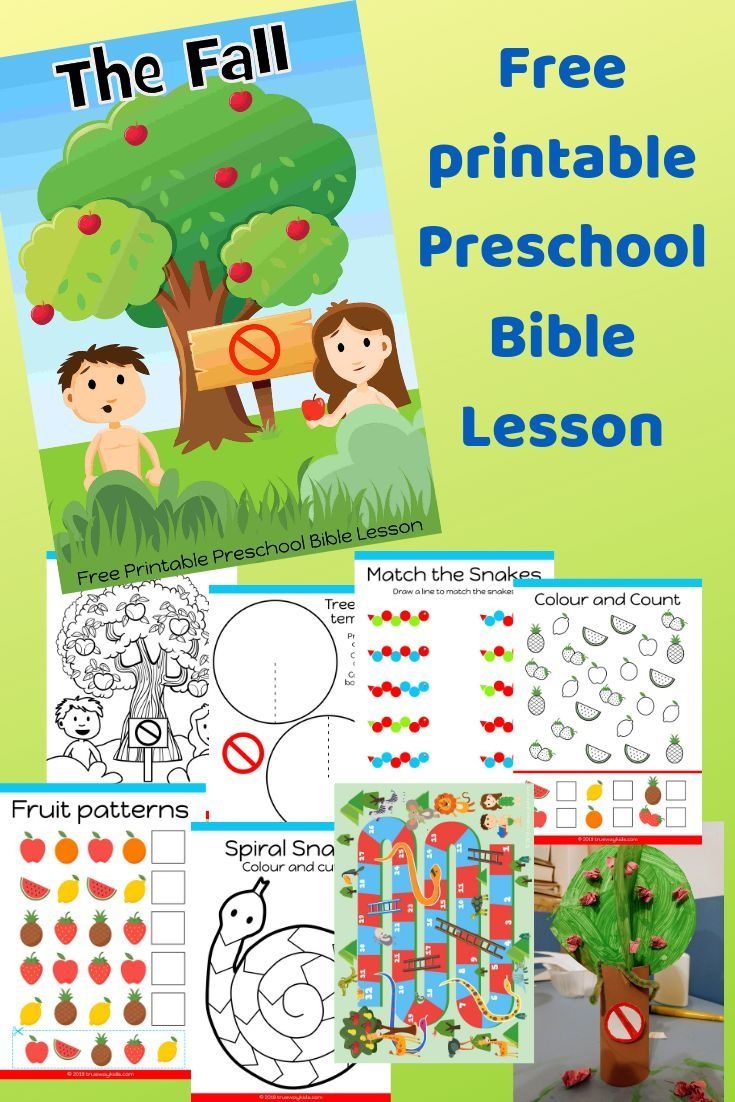 Free Printable Bible Lesson For Preschool Children. Teaching The - Free Printable Bible Crafts