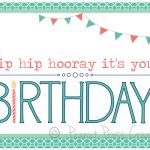 Free Printable Birthday Card Maker   Tutlin.psstech.co   Free Printable Personalized Birthday Cards