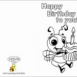 Free Printable Birthday Cards To Color   Printable Cards   Free Printable Birthday Cards For Dad