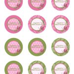 Free Printable Birthday Cupcake Toppers | Crafts | Birthday Cupcakes   Free Printable Cupcake Toppers