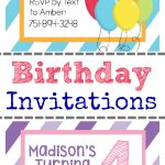 Free Printable Birthday Invitation Templates   Free Printable Invitations