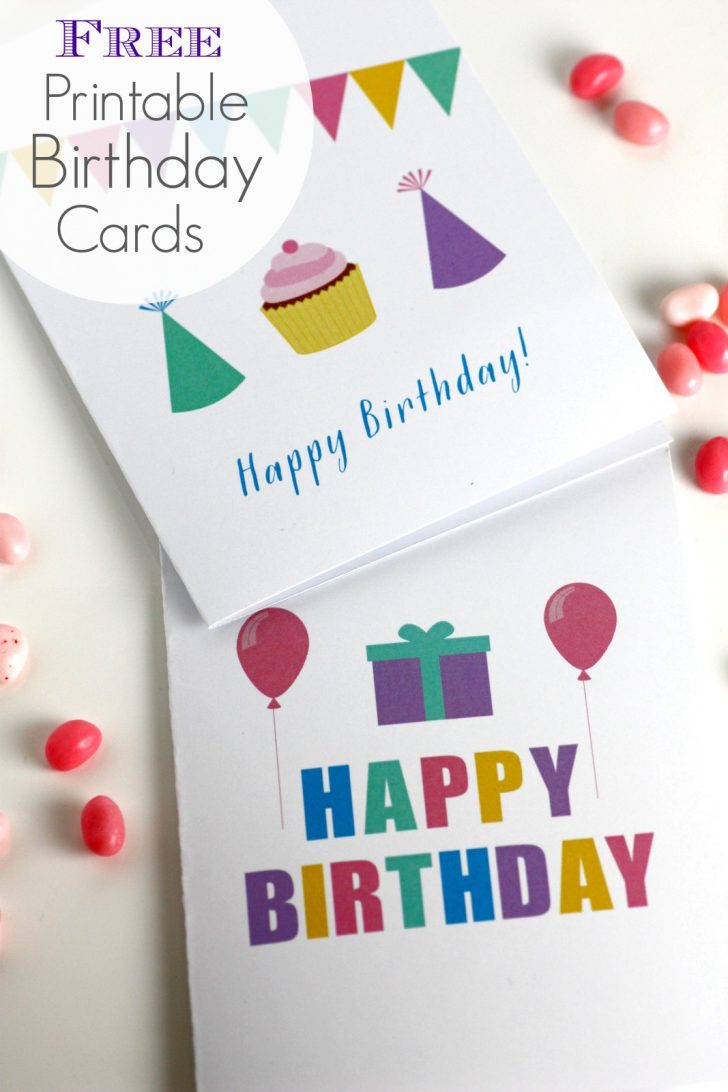 Free Printable Personalized Birthday Cards