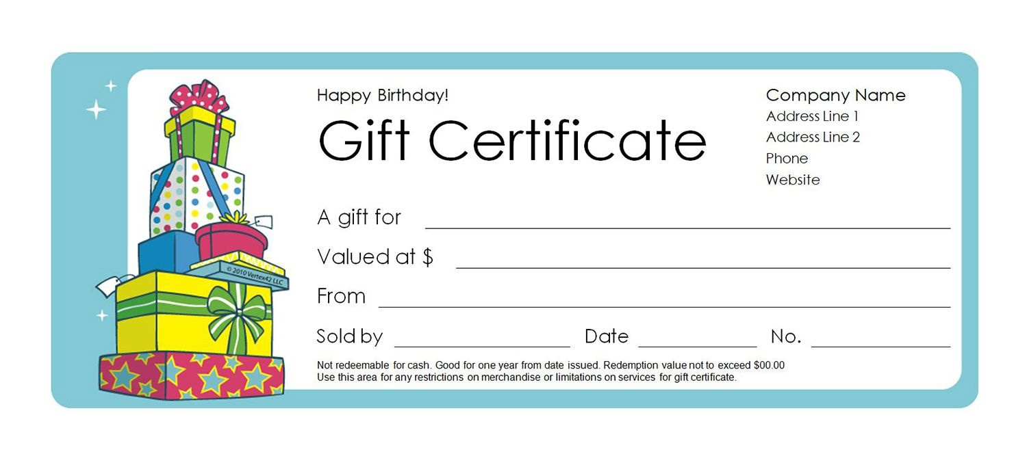 Free Printable Blank Coupons For Gifts - Demir.iso-Consulting.co - Free Printable Blank Birthday Coupons